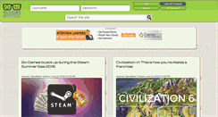 Desktop Screenshot of gamegeex.blogomancer.com
